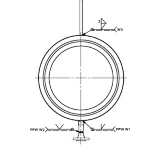 20'' 600# RTJ DRIPRING TR2325