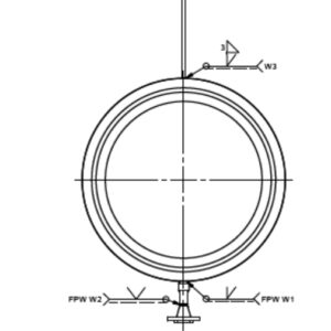 24'' 600# RTJ DRIPRING TR2325