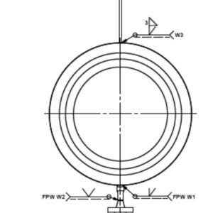 24'' 1500# RTJ DRIPRING TR2325