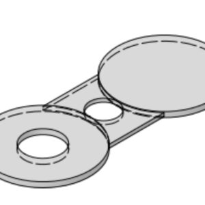 3/4'' 150# FF Spectacle Blind - B16.48