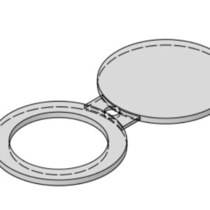 5'' 150# FF Spectacle Blind NPS - B16.48