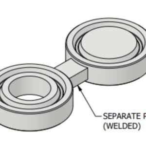 1 1/2" 600# RTJ Spectacle Blind - TR2000/SLBN