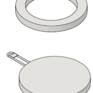 20" 600# FF Spade & Ring Spacer B16.48 / SLBN