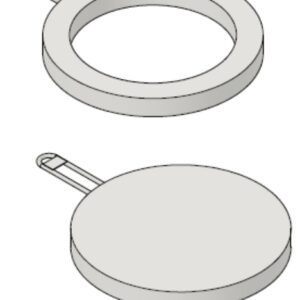 24" 600# FF Spade & Ring Spacer B16.48 / SLBN