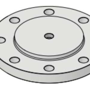 re-maskinere til 4" 150# RFx3/4"JIC FEMALE 16UNF