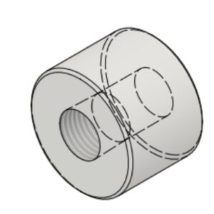 1/8" NPT-F 6000# Half-Coupling
