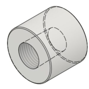 3/8" 6000# NPT-F Cap