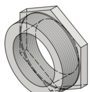 4" NPT-M x 3" NPT-F 3k/6k# Hex Head Bushing
