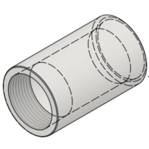 1 1/4" NPT-F x 1 1/2" BW Sch40 6000# Reducing Coupling