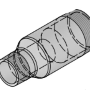 1 1/2" x 1" NPT Sch40-Sch80-Sch160-XXX PBE, TBE, BBE Swage Nipples