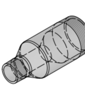 1 1/2" x 3/4" NPT Sch40-Sch80-Sch160-XXX PBE, TBE, BBE Swage Nipples