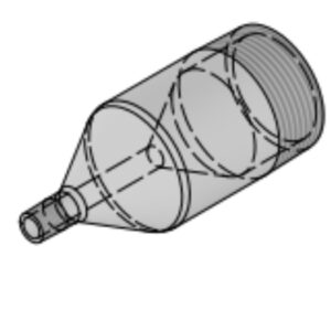 1 1/4" x 1/8" NPT Sch40-Sch80-Sch160-XXX PBE, TBE, BBE Swage Nipples