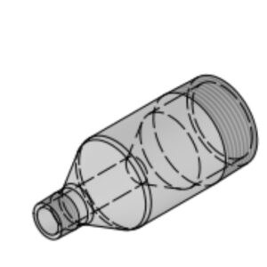 1 1/4" x 3/8" NPT Sch40-Sch80-Sch160-XXX PBE, TBE, BBE Swage Nipples