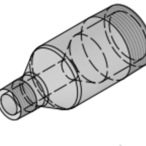 1 1/4" x 1/2" NPT Sch40-Sch80-Sch160-XXX PBE, TBE, BBE Swage Nipples