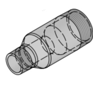1 1/4" x 3/4" NPT Sch40-Sch80-Sch160-XXX PBE, TBE, BBE Swage Nipples