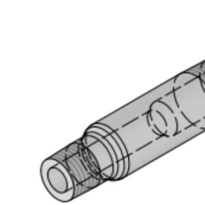 3/8" NPT x 1/4" NPT Sch40-Sch80-Sch160-XXX PBE, TBE, BBE Swaged Nipple