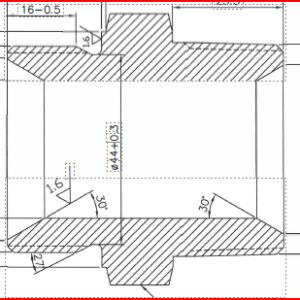 1 1 /2"BSP x 1 1 /2"NPT ADAPTOR