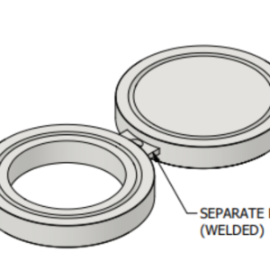 10'' 600# RTJ Spectacle Blind - TR2000/SLBN A240 S31803/D45 inkl: 3,1MTC/PMI